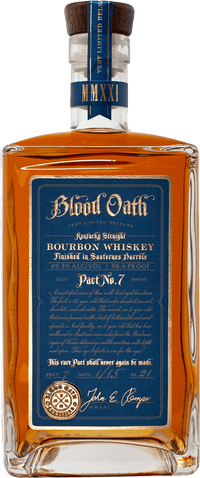 Blood Oath Pact No. 7 Bourbon Whiskey