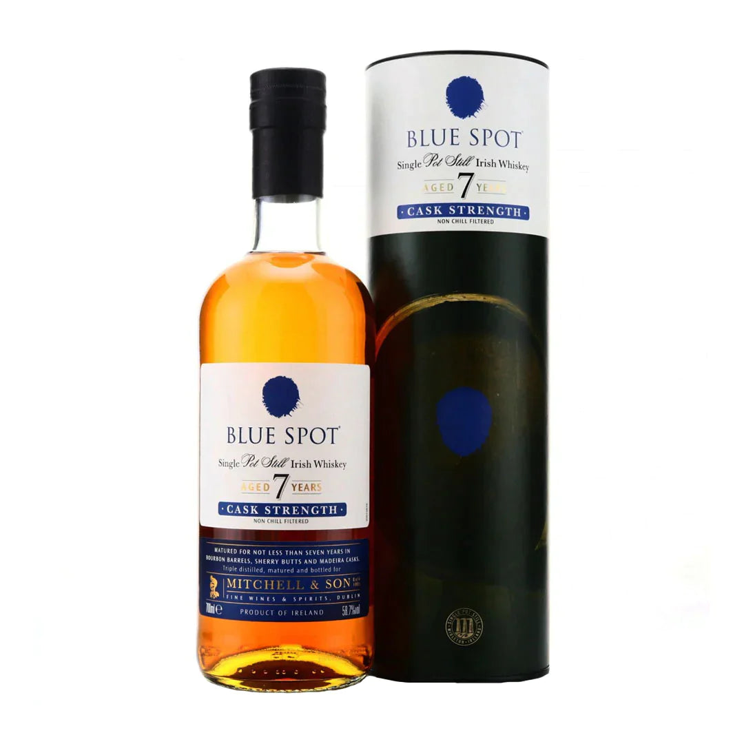 Blue Spot 7 Year Old Cask Strength Irish Whiskey