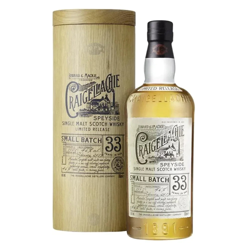 Craigellachie 33 Year Old Single Malt Scotch Whisky