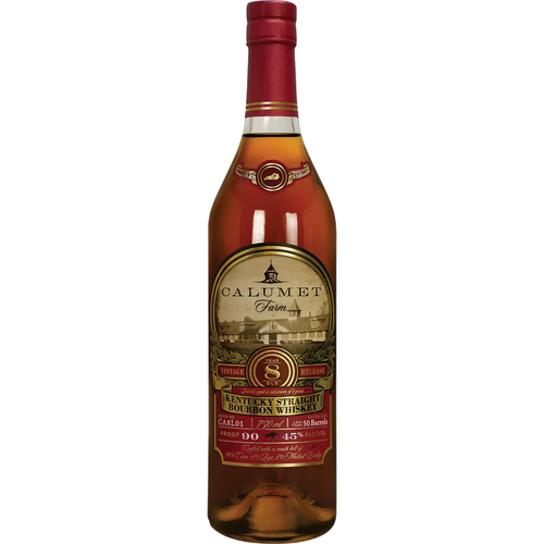 Calumet Farm 8 Year Old Kentucky Straight Bourbon Whiskey