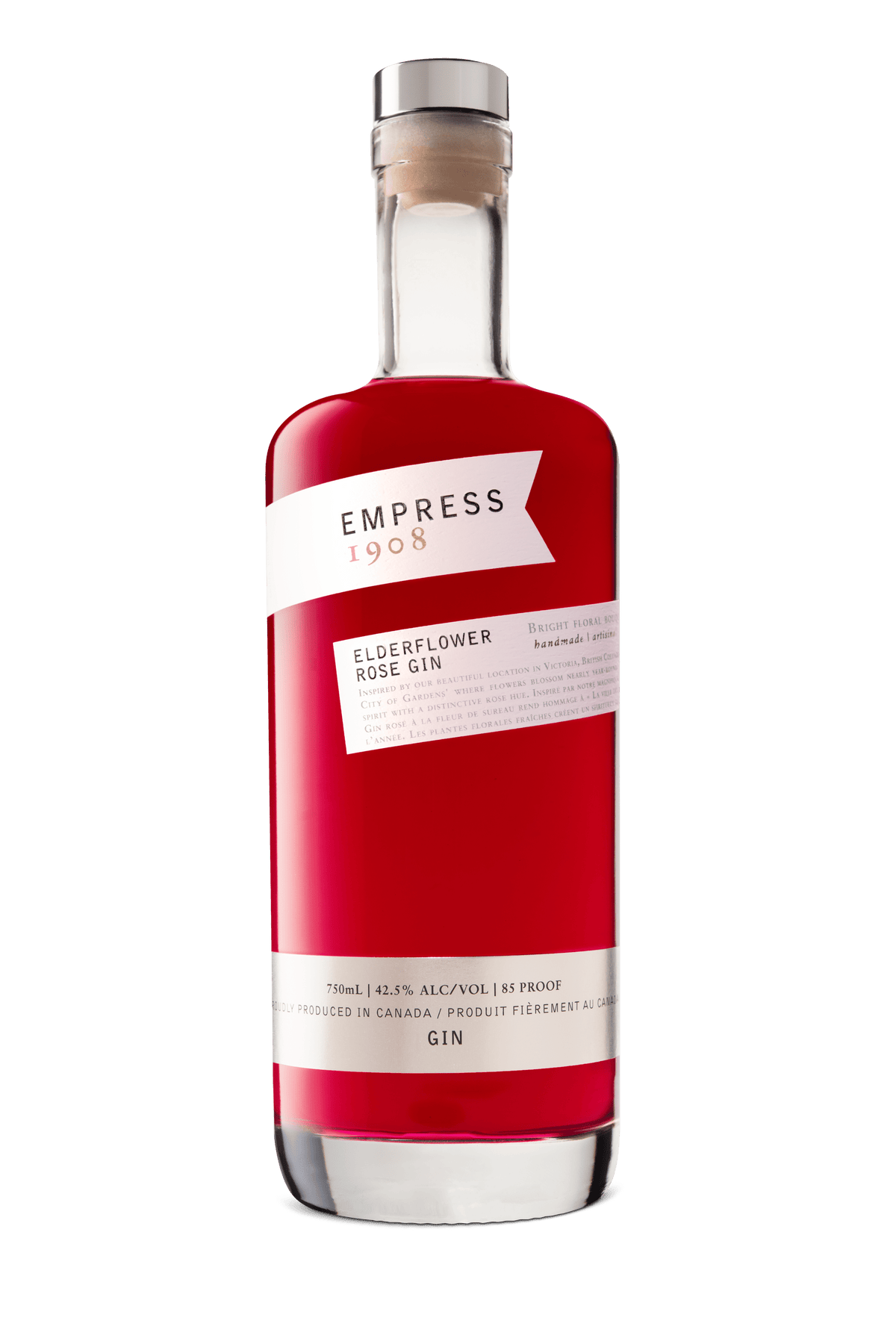 Empress 1908 Elderflower Rose Gin