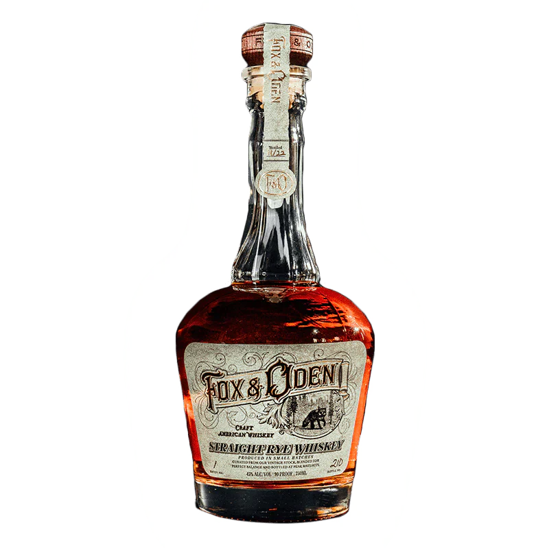 Fox & Oden Straight Rye Whiskey