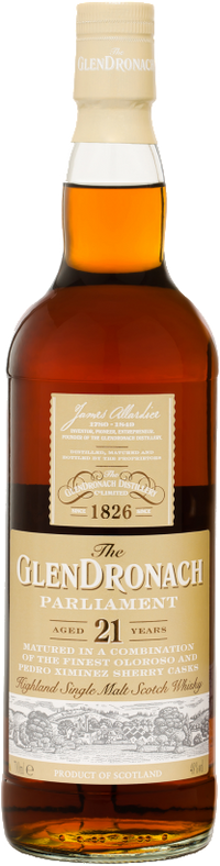GlenDronach 21 Year Old Parliament Single Malt Scotch Whisky