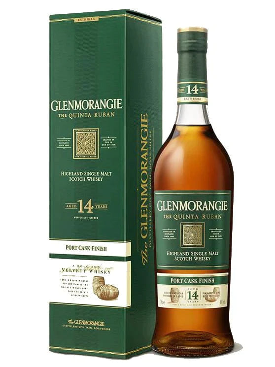 Glenmorangie 14 Year Old The Quinta Ruban Port Cask Single Malt Scotch Whisky