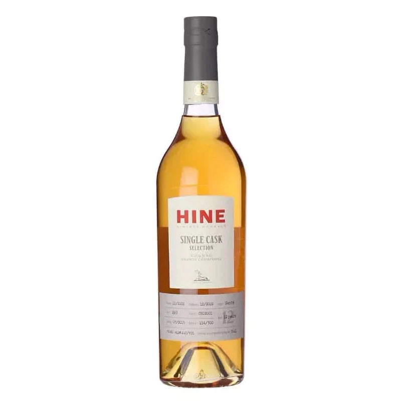 HINE Grande Champagne Cognac Single Cask Selection Origin Touzac 10 Year Old