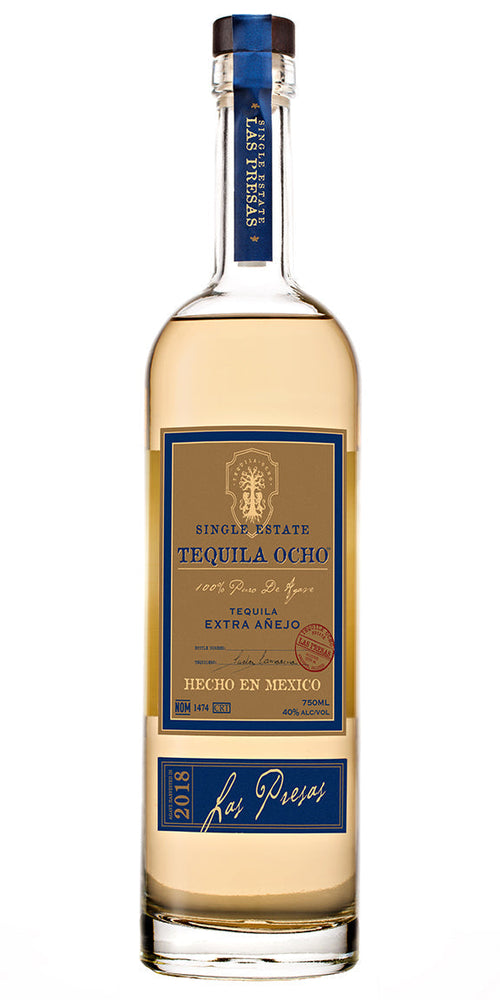 Tequila Ocho Single Estate Las Presas Extra Anejo