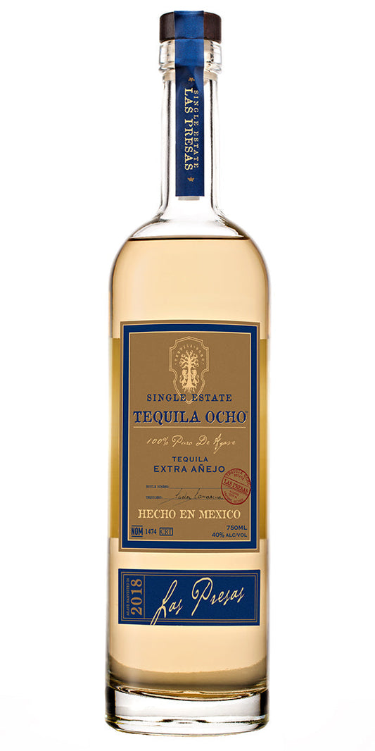 Tequila Ocho Single Estate Las Presas Extra Anejo