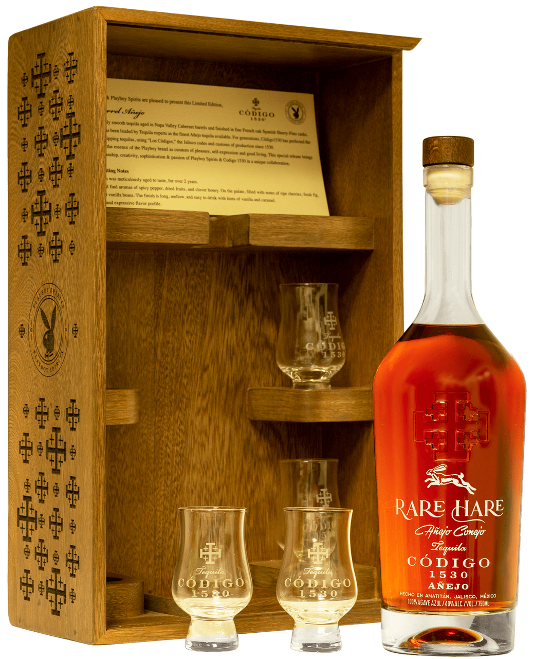 Codigo 1530 Playboy Rare Hare Anejo Tequila
