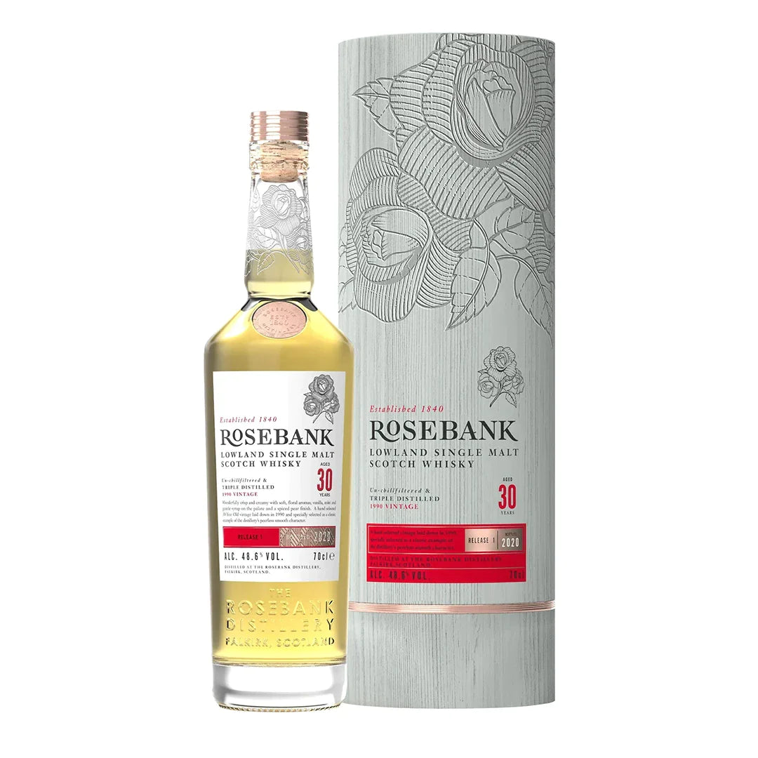 Rosebank 30 Year Old Scotch Whisky Release 1