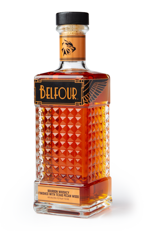 Belfour Bourbon Whiskey Finished With Texas Pecan Wood