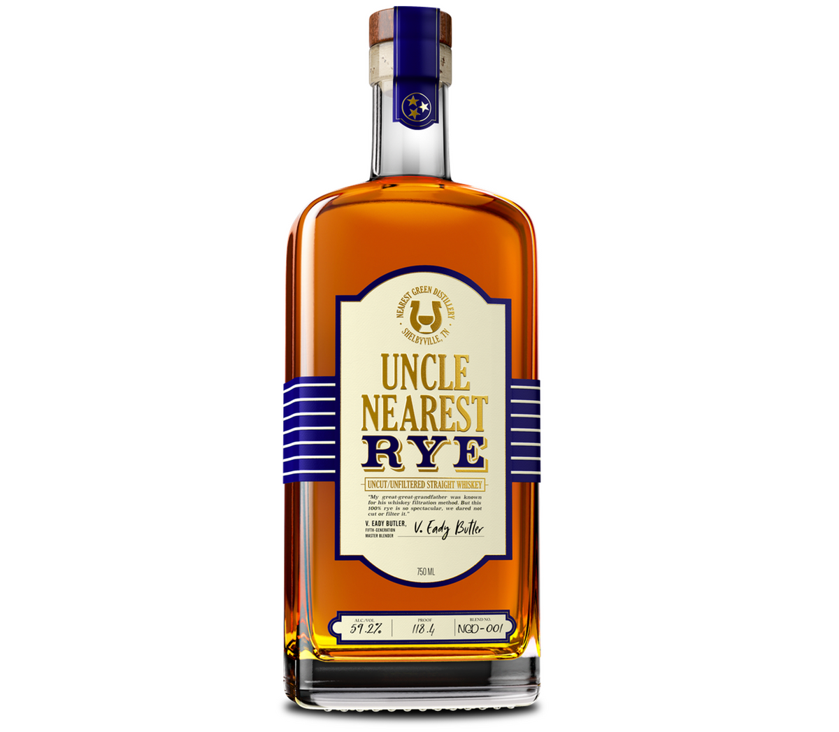 Uncle Nearest Straight Rye Whiskey