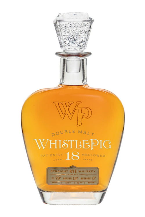 WhistlePig 18 Year Old Double Malt Rye Whiskey