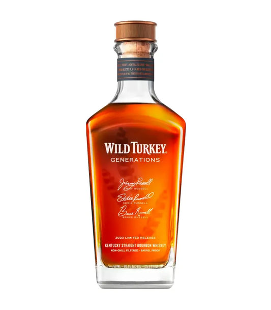 Wild Turkey Generations 2023 Limited Release Bourbon Whiskey