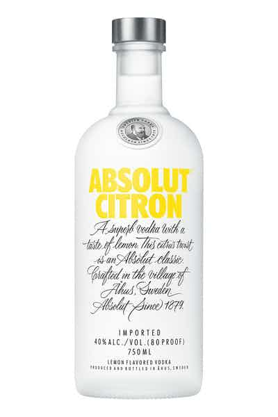 Absolut Citron Vodka