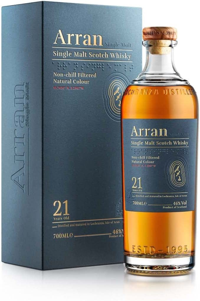 Arran 21 Year Single Malt Scotch Whisky