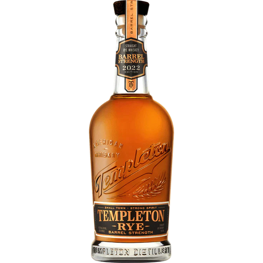 Templeton Rye Barrel Strength Rye Whiskey