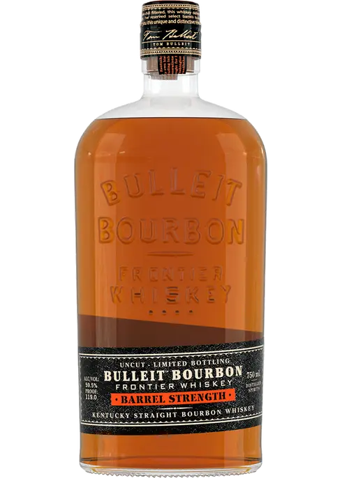 Bulleit Barrel Strength Bourbon Whiskey