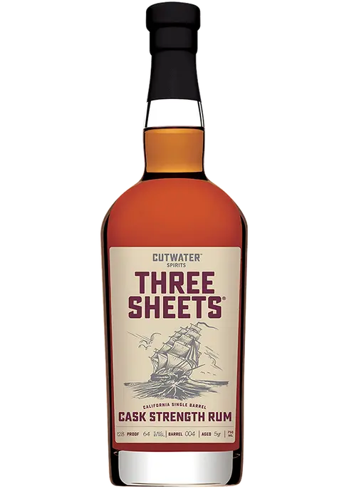 Cutwater Three Sheets Cask Strength Rum