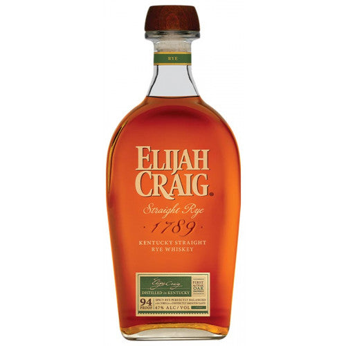 Elijah Craig Kentucky Straight Rye Whiskey