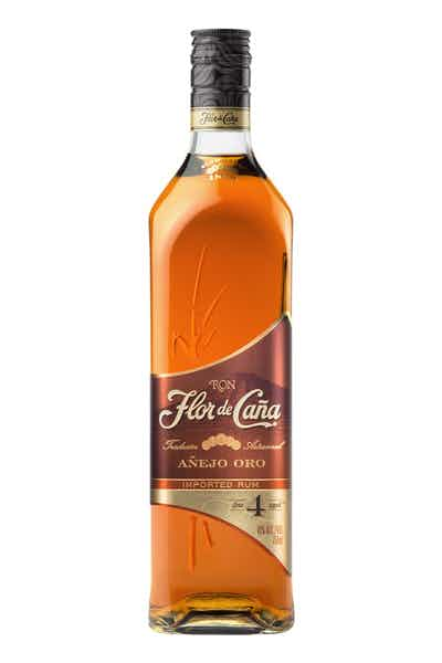 Flor de Caña 4 Year Old Gold Rum Añejo Oro