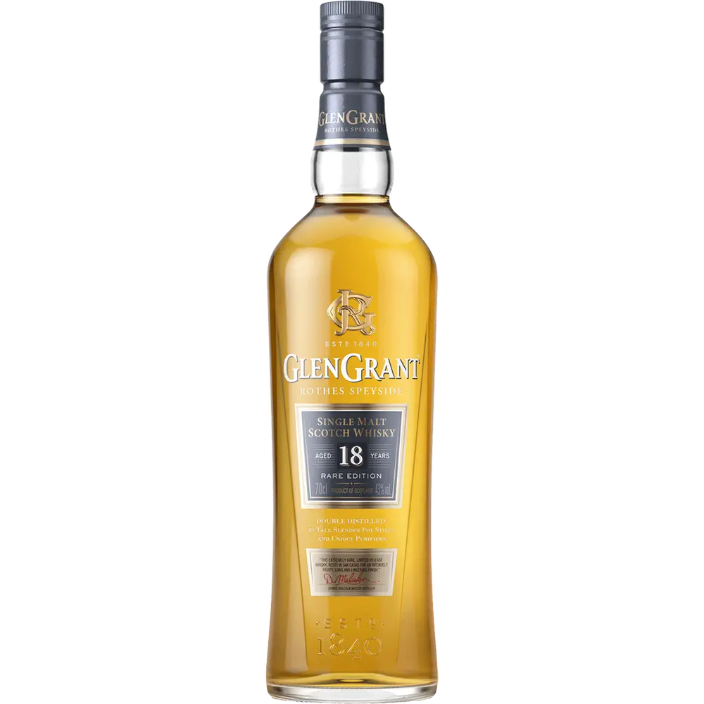 Glen Grant 18 Year Old Single Malt Scotch Whisky