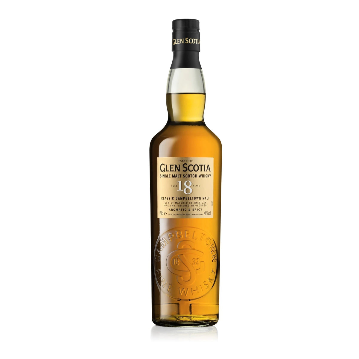 Glen Scotia 18 Year Old Single Malt Scotch Whisky