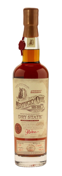 Kentucky Owl Dry State 100th Anniversary Release Bourbon Whiskey