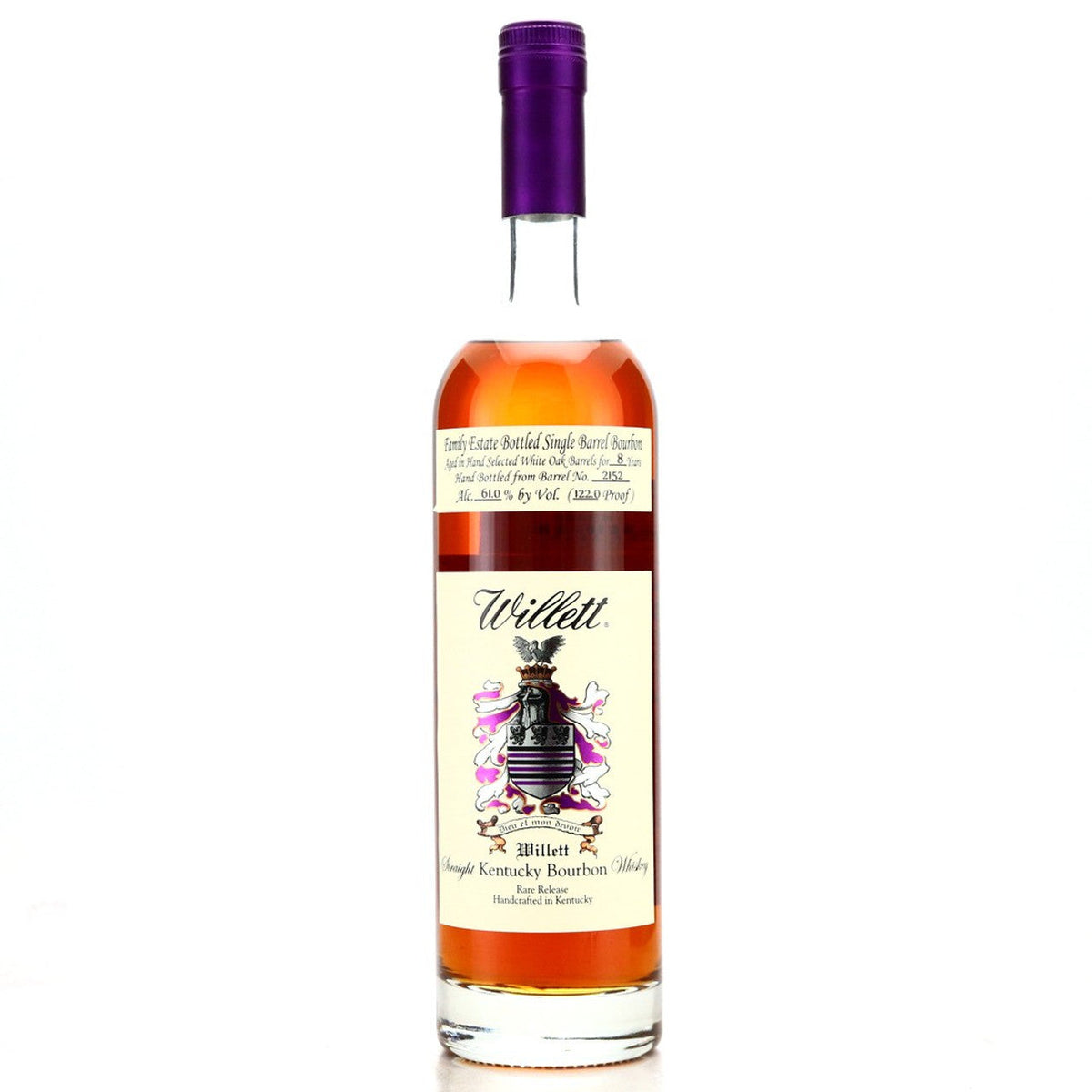 Willett Family Estate 8 Year Old Bourbon Whiskey