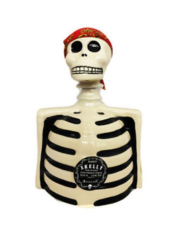 Los Azulejos Skelly Blanco Tequila