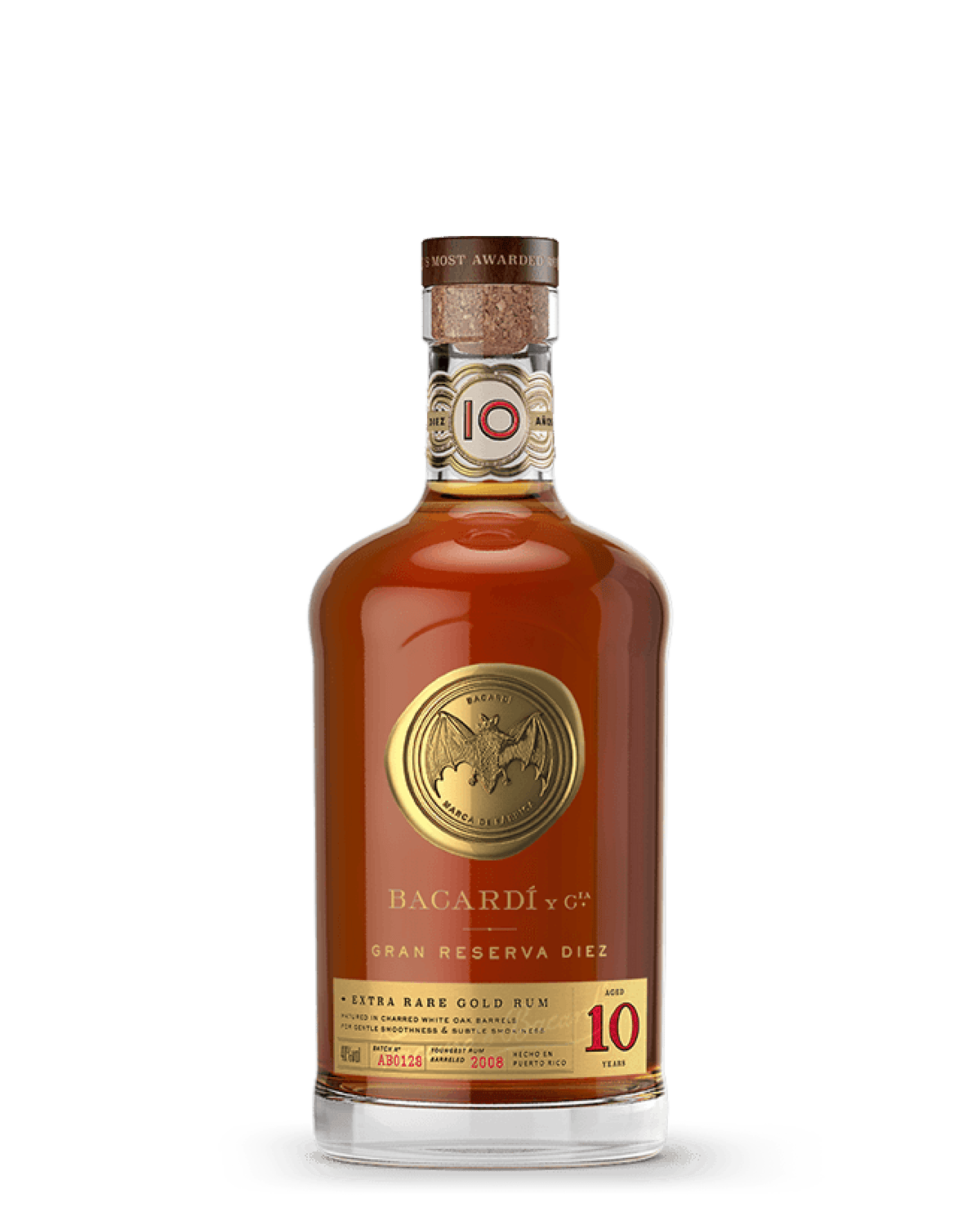Bacardi 10 Year Old Gran Reserva Diez Rum