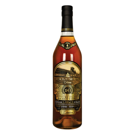 Calumet Farm 16 Year Old Single Rack Black Bourbon Whiskey