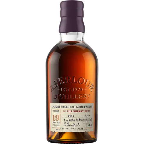 Aberlour 19 Year Old 1st Fill Sherry Butt Single Malt Scotch Whisky