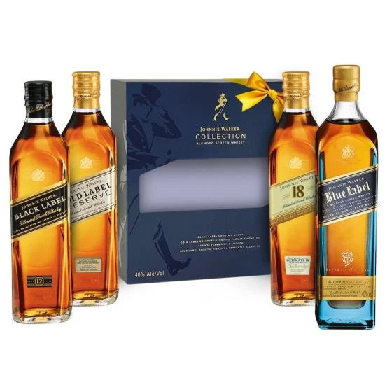 Johnnie Walker Collection Gift Set 4/200ml – Epic Wine & Spirits