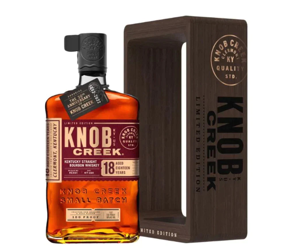 Knob Creek 18 Year Old Bourbon Whiskey