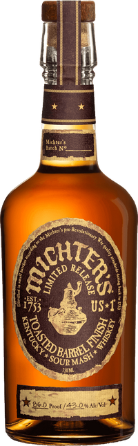 Michter's US*1 Toasted Barrel Finish Sour Mash Whiskey