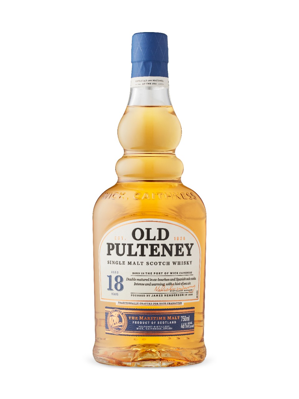 Old Pulteney 18 Year Old Single Malt Scotch Whisky