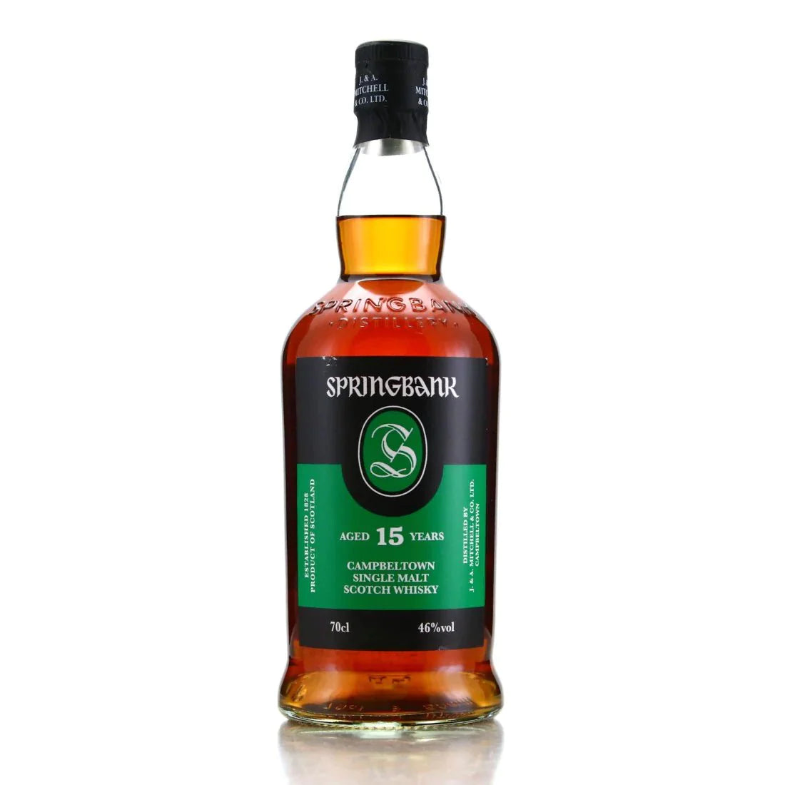 Springbank 15 Year Campbeltown Single Malt Scotch Whiskey