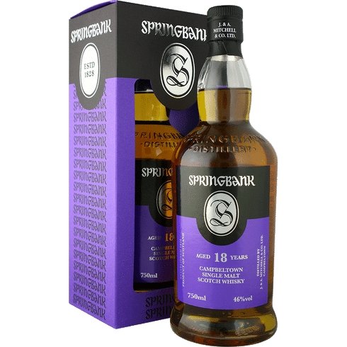 Springbank 18 Yr Campbeltown Single Malt Scotch Whisky