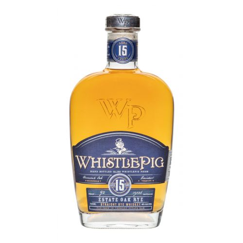 WhistlePig 15 Year Old Vermont Estate Oak Straight Rye Whiskey