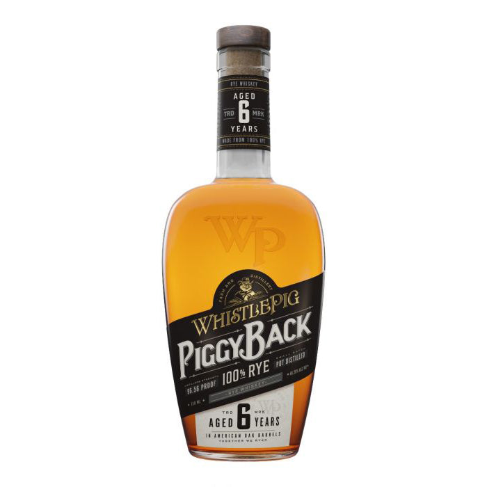 WhistlePig 6 Year Old Piggyback Rye W/ Limited Edition Pour Snout