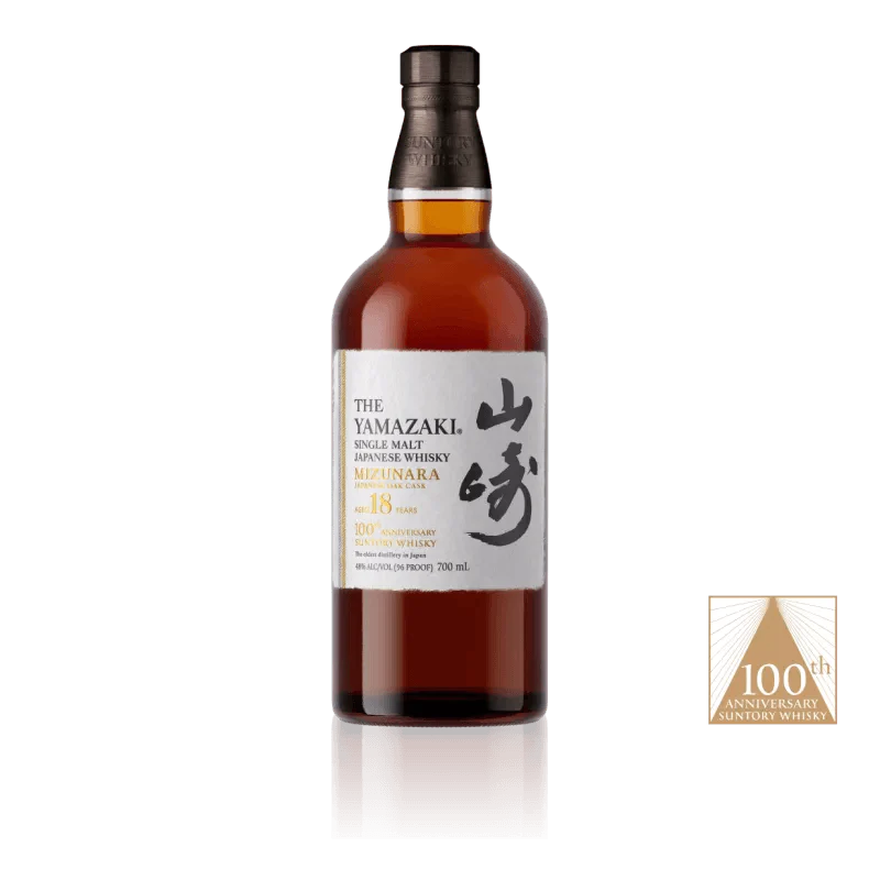 Yamazaki 18 Year Mizunara 100th Anniversary Edition